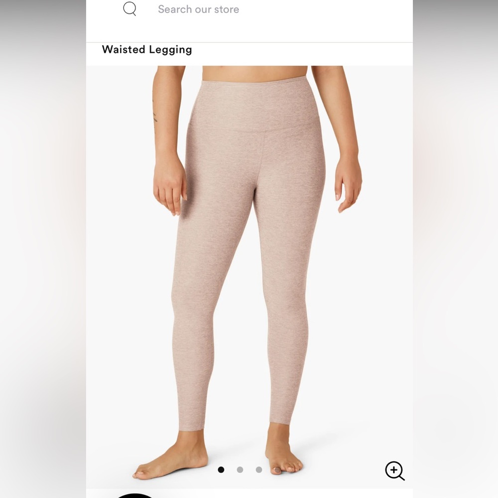 Chai Space Dye Beyond Yoga Leggings XS